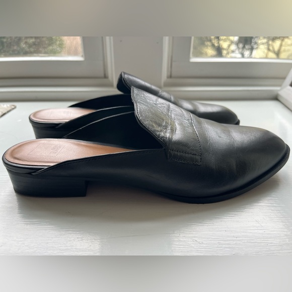 14th & Union Black Leather Mule - Picture 3 of 4